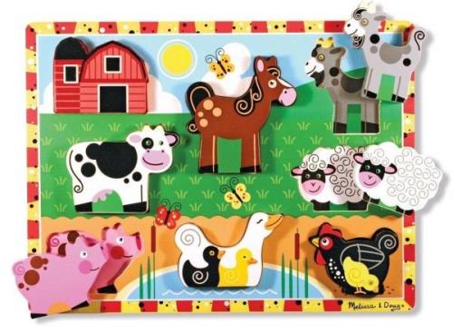 Melissa &  Doug Puzzle Bauernhof 8 Teile