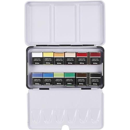 Pigment Art Proff Aqua Gemischte Farben 12 Farben