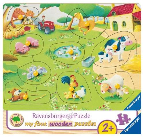 Ravensburger Knopfpuzzle Kleiner Bauernhof 9 Teile