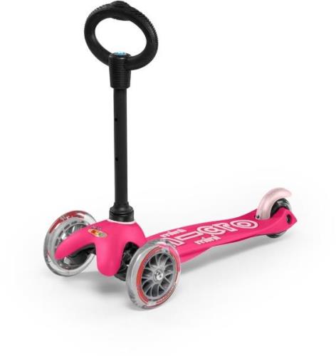 Micro Tretroller Drei Räder Mini 3-in-1 Deluxe, Rosa