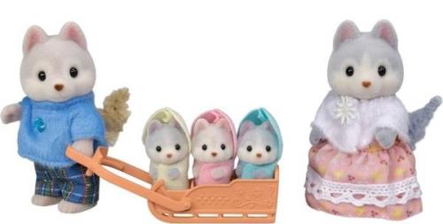 Sylvanian Families Figurenset Die Husky-Familie