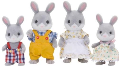 Sylvanian Families Figurenset Baumwollkaninchen-Familie