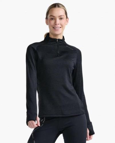 2XU Ignition Base Layer Langärmeliges Top, Black/ Reflective, M