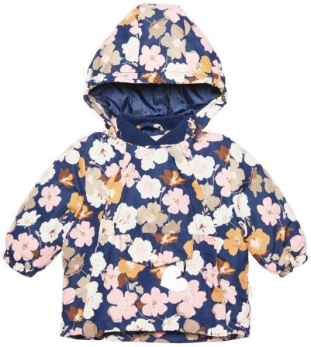 Petite Chérie Atelier Lola Jacke, Navy Big Flower, 74