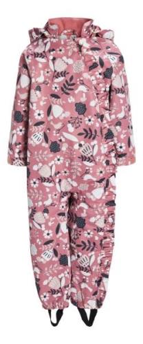 Petite Chérie Atelier Lily Outdoor-Overall, Birds Forest Pink, 74