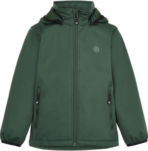 Color Kids Gefütterte Softshelljacke, Cilantro