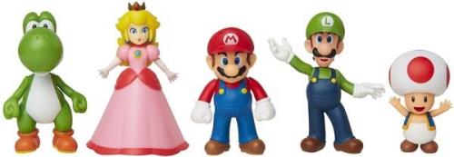 Nintendo Figuren Mario &  Friends 5er-Pack