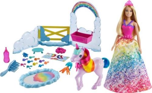 Barbie Dreamtopia-Spielset, Puppe mit Einhorn