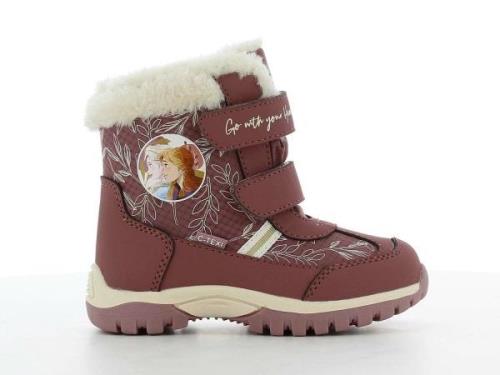 Disney Die Eiskönigin Winterstiefel, Burgundy/Beige, Größe 30