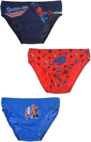 Marvel Spider-Man Slips 2er-Pack, Blau, 6-8 Jahre