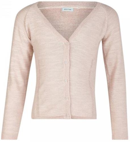 MINI A TURE Beline Strickjacke, Pearl Blush, Größe 74