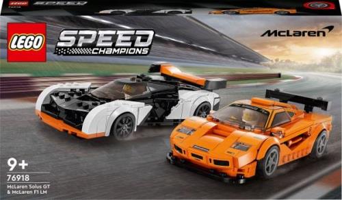 LEGO Speed Champions 76918 McLaren Solus GT &  McLaren F1 LM