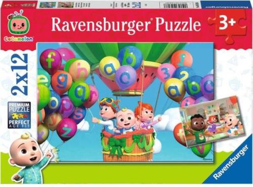 Ravensburger Puzzles Cocomelon Learn And Play 2x12 Teile