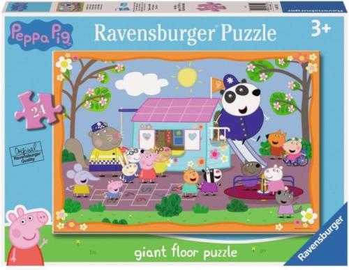 Ravensburger  Peppa Wutz Clubhaus Bodenpuzzle 24 Teile