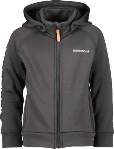 Didriksons Corin Powerstretch Jacke, Coal Black, 80