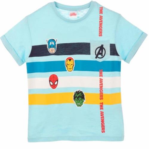 Marvel Avengers Classic T-Shirt, Light Blue, 4 Jahre