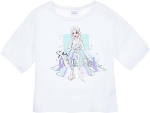 Disney Die Eiskönigin T-Shirt, White, 4 Jahre