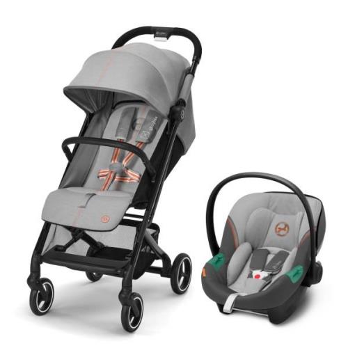 Cybex BEEZY Buggy inkl. Cybex Aton S2 Babyschale, Lava Grey