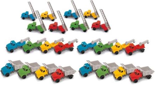 Dantoy Lastwagen-Set 24 Teile