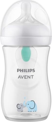 Philips Avent Natural Response Babyflasche 260 ml, Airfree, Elefant De...