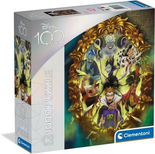 Clementoni Disney 100 Villains Puzzle 1000 Teile