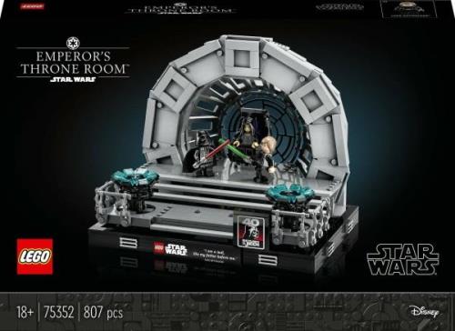 LEGO Star Wars 75352 Thronsaal Des Imperators – Diorama