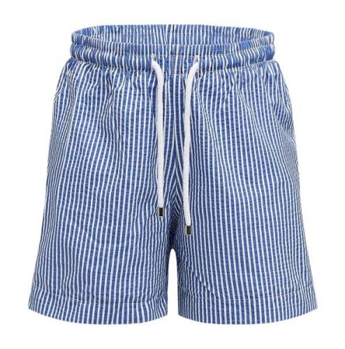 Nordbjørn Max Badehose, Blue White Stripes, 10 Jahre