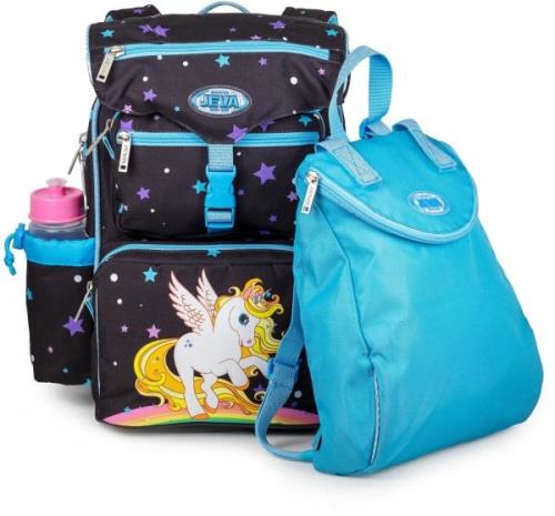 Jeva Beginners Kinder Rucksack 16L, Golden Unicorn