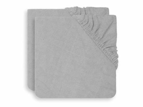 Jollein Wickelauflagenbezug 50x70 cm 2er-Pack, Grey