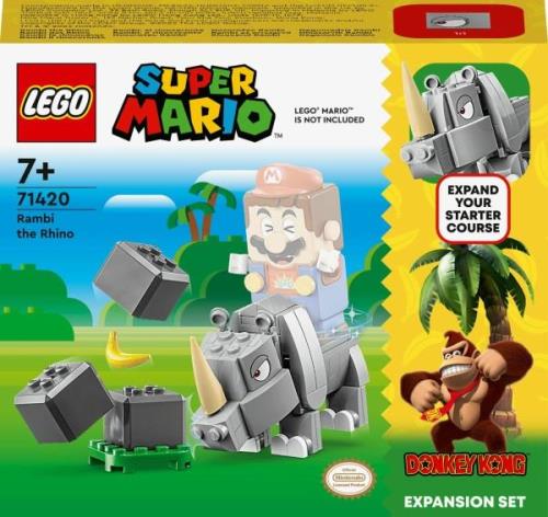 LEGO Super Mario 71420 Rambi das Rhino – Erweiterungsset