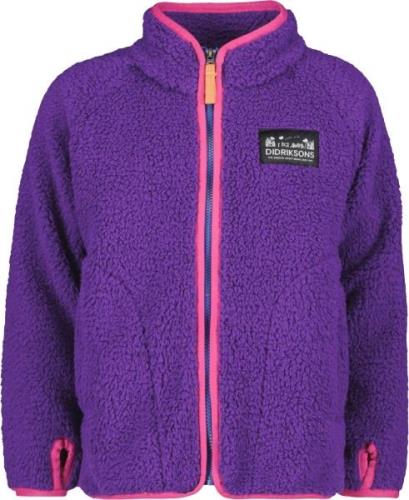 Didriksons Gibbs Fleecejacke, Disco Purple, 140