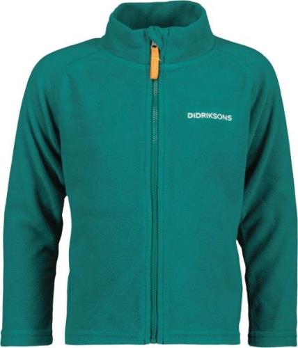 Didriksons Monte Fleecejacke, Petrol Green, 110