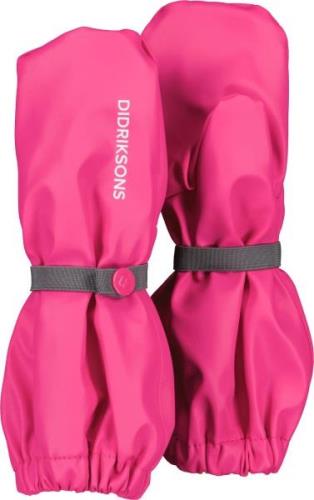 Didriksons Pileglove Gefütterte Regenhandschuhe, True Pink, 4 Jahre