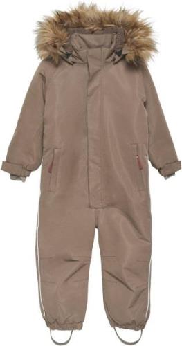 EN FANT Overall, Chocolate Chip, 128