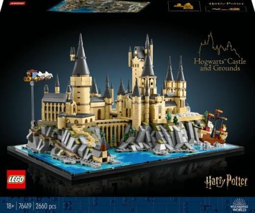 LEGO Harry Potter 76419 Schloss Hogwarts mit Schlossgelände