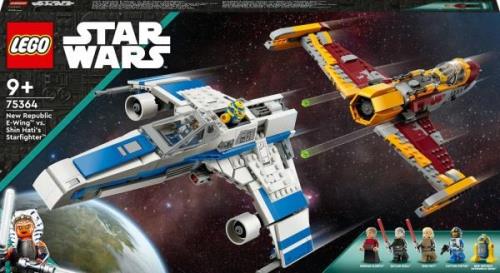 LEGO Star Wars 75364 New Republic E-Wing vs. Shin Hatis Starfighter