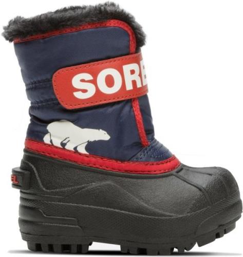 Sorel Toddler Snow Commander Winterstiefel, Nocturnal/Sail Red, 21