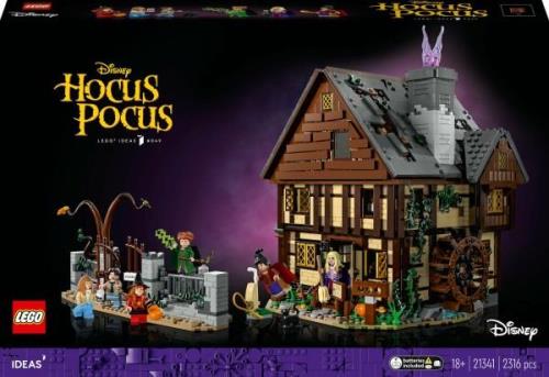 LEGO Ideas 21341 Disney Hocus Pocus: Das Hexenhaus der Sanderson-Schwe...