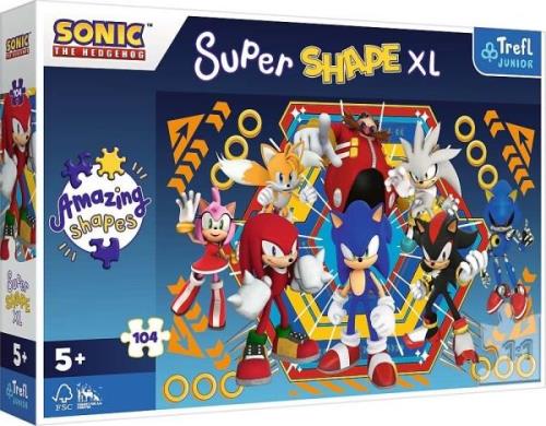 Trefl Junior Sonic XL Puzzle 104 Teile