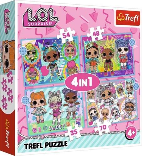 Trefl L.O.L Surprise! Puzzles 4-in-1