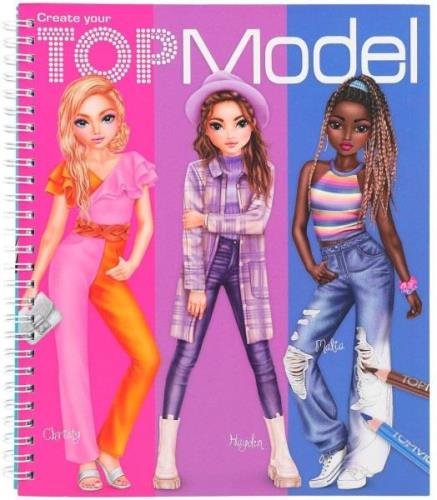 TOPModel Design Malbuch