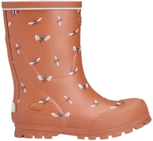 Viking Jolly Print Gummistiefel, Cognac/White, 30, Kindergummistiefel,...