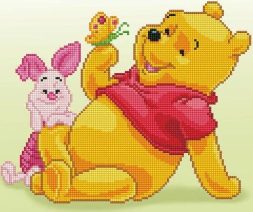 Diamond Dotz Disney Winnie Puuh und Ferkel