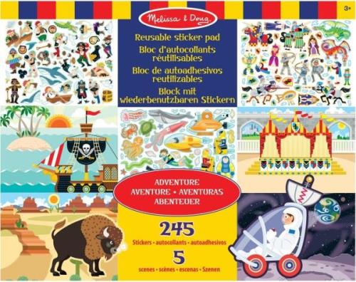 Melissa &  Doug Stickerbuch Abenteuer 245 Teile