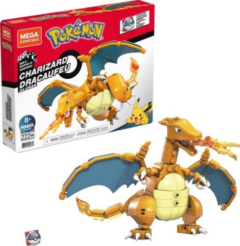 Pokémon Mega Construx Glurak, 222 Teile