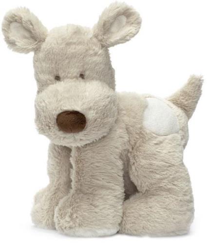 Teddykompaniet Kuscheltier Hund Teddy Cream, Grau