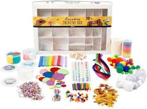 Creativ Company Kreativbox Bastelset Regenbogen