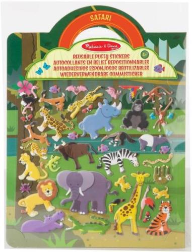 Melissa &  Doug Stickerbuch Safari 42 Teile