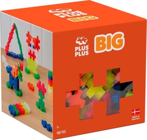 Plus Plus BIG Neon Mix 100 Teile