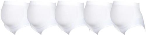 Milki Seamless Umstandshöschen 5er-Pack Gr. S, White